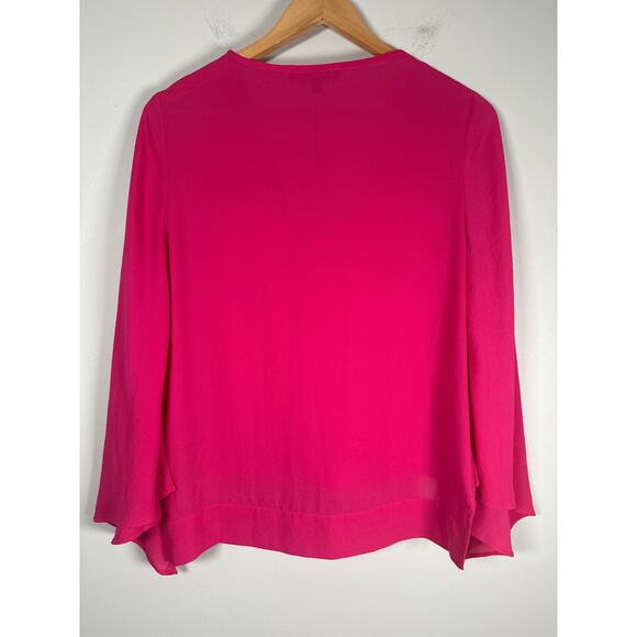 Strut & Bolt Womens Size S Pink Blouse Career Office Lightweight - Picture 4 of 10